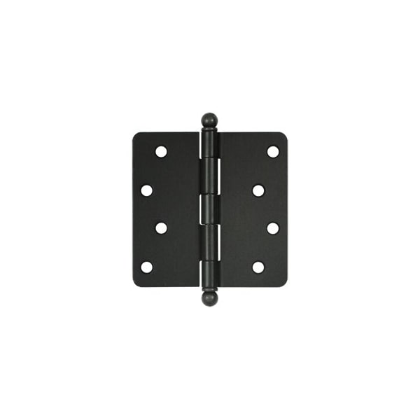 S44R410B-BT 1/4 Radius Ball Tip Door Hinge Oil-Rubbed Bronze, 10PK
